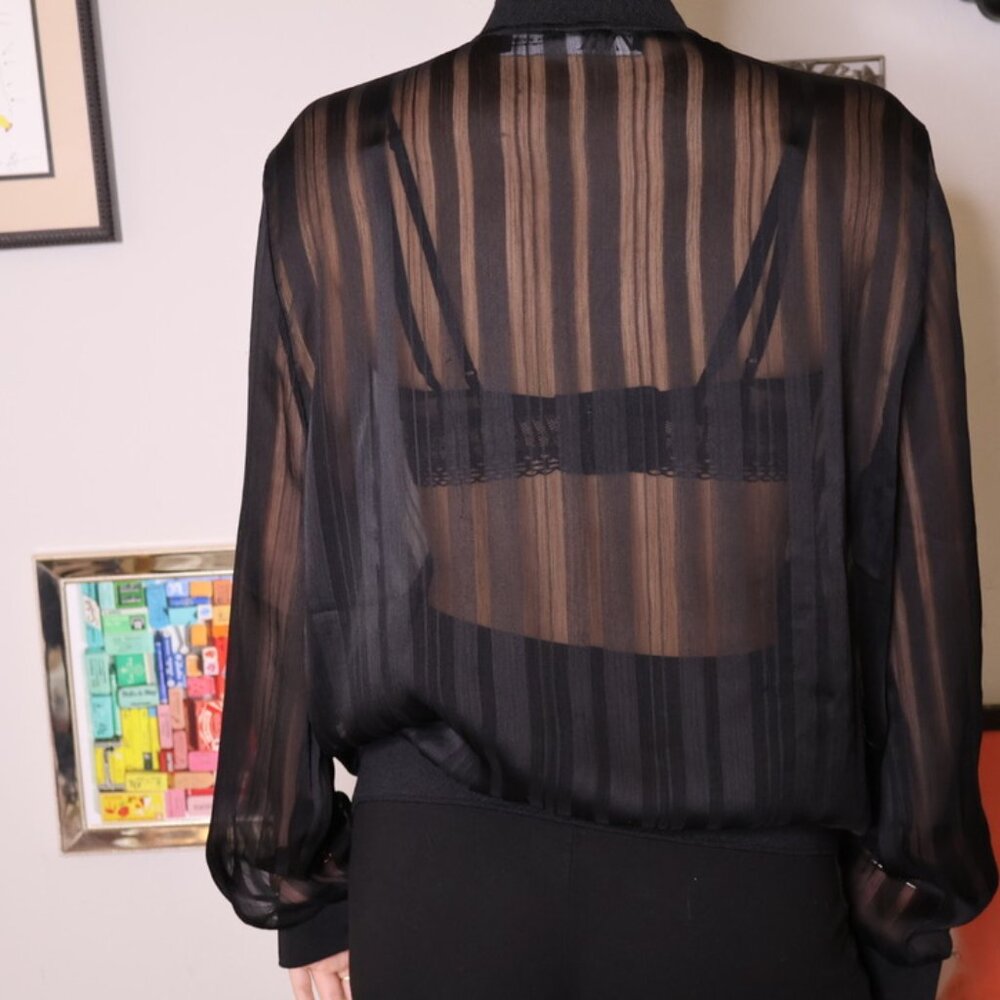Zara sheer jacket - image 2